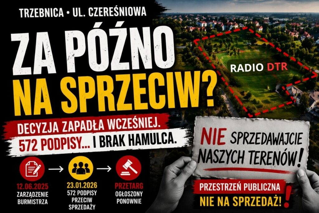 sprzedana mimo protestow dzialki gminne 2