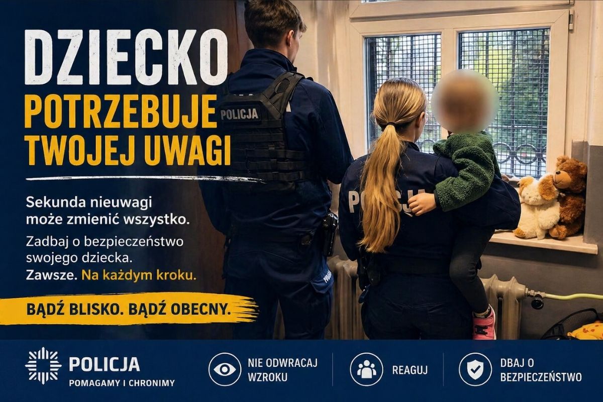 trzyletnie dziecko samo na ulicy