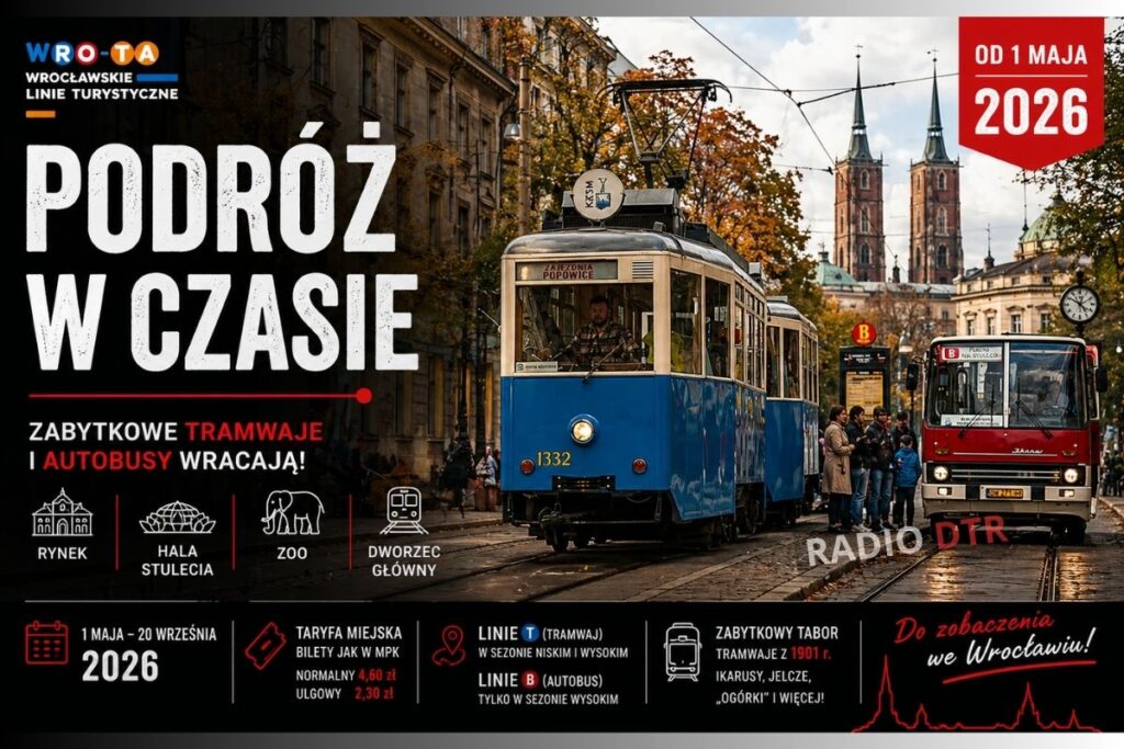 Tramwaj z 1901 roku wraca na ulice Wrocławia