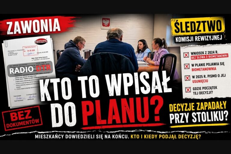 Komisja wraca do sprawy biometanowni. Dokumentów wciąż brak