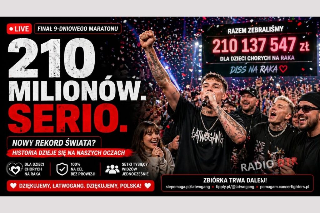 Łatwogang kończy 9-dniowy maraton