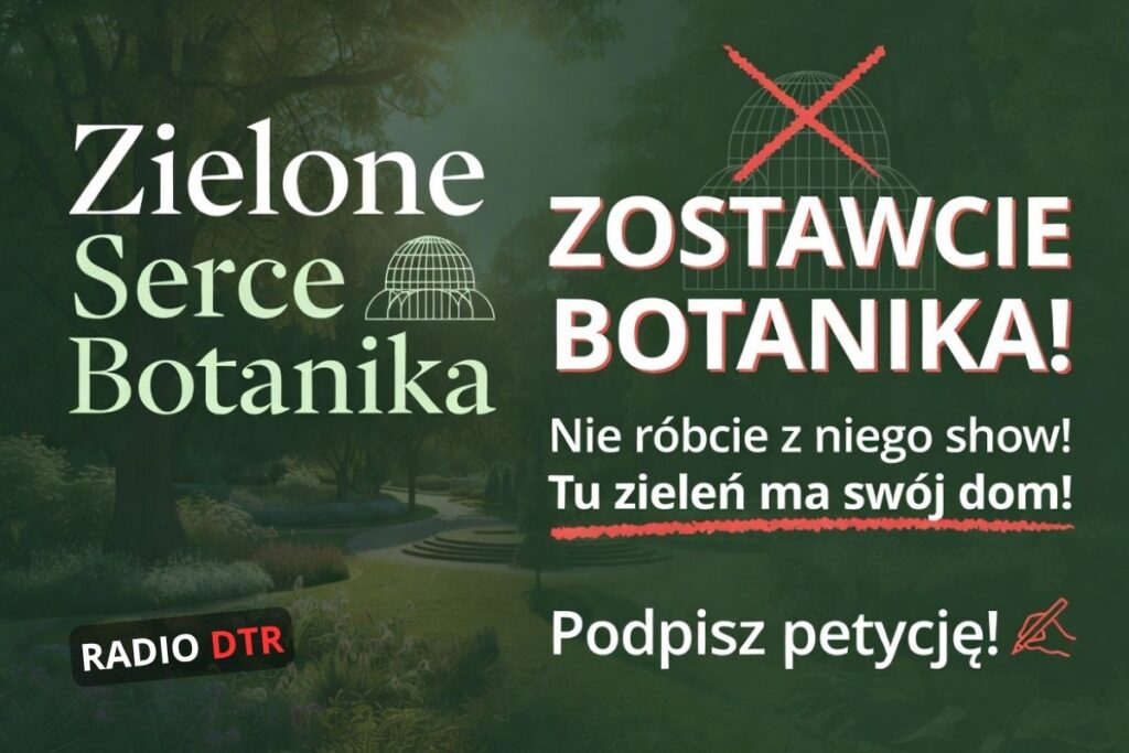 Zostawcie Botanika. Łódź dzieli się o „Dżunglę 360”