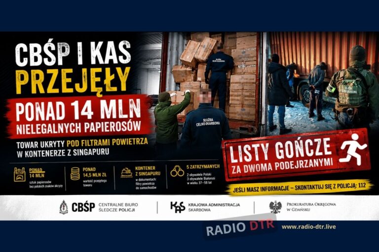 Papierosy pod filtrami. CBŚP i KAS rozbiły przemyt