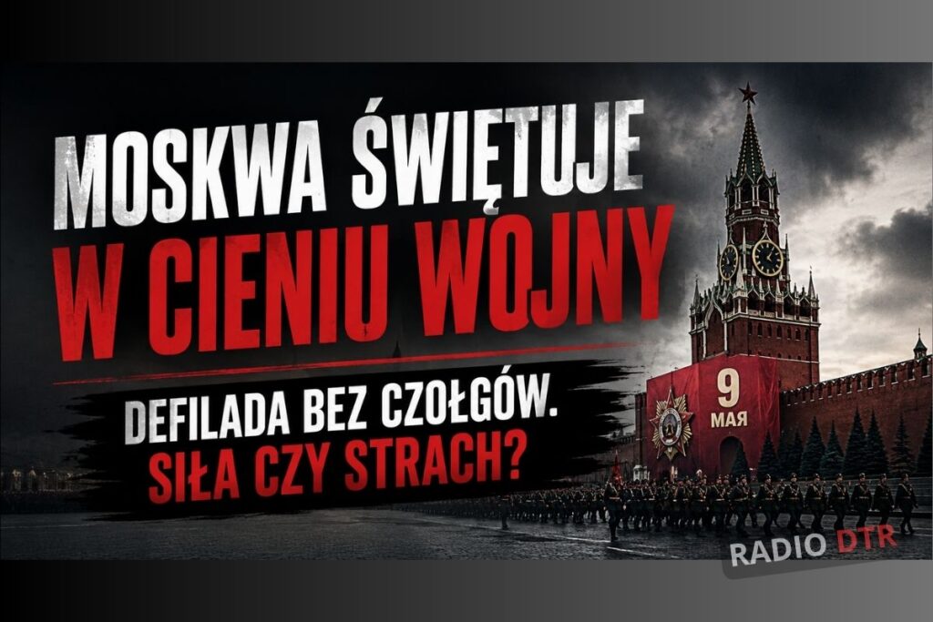 Moskwa świętuje w cieniu wojny. Defilada Putina bez czołgów