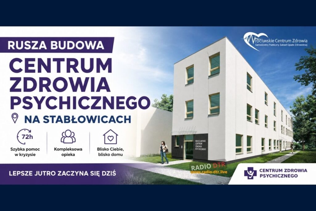 Rusza budowa Centrum Zdrowia Psychicznego na Stabłowicach