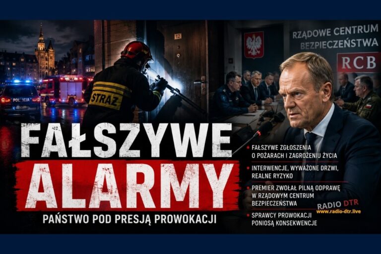 Fałszywe alarmy uderzają w państwo. Tusk zwołuje pilną odprawę służb