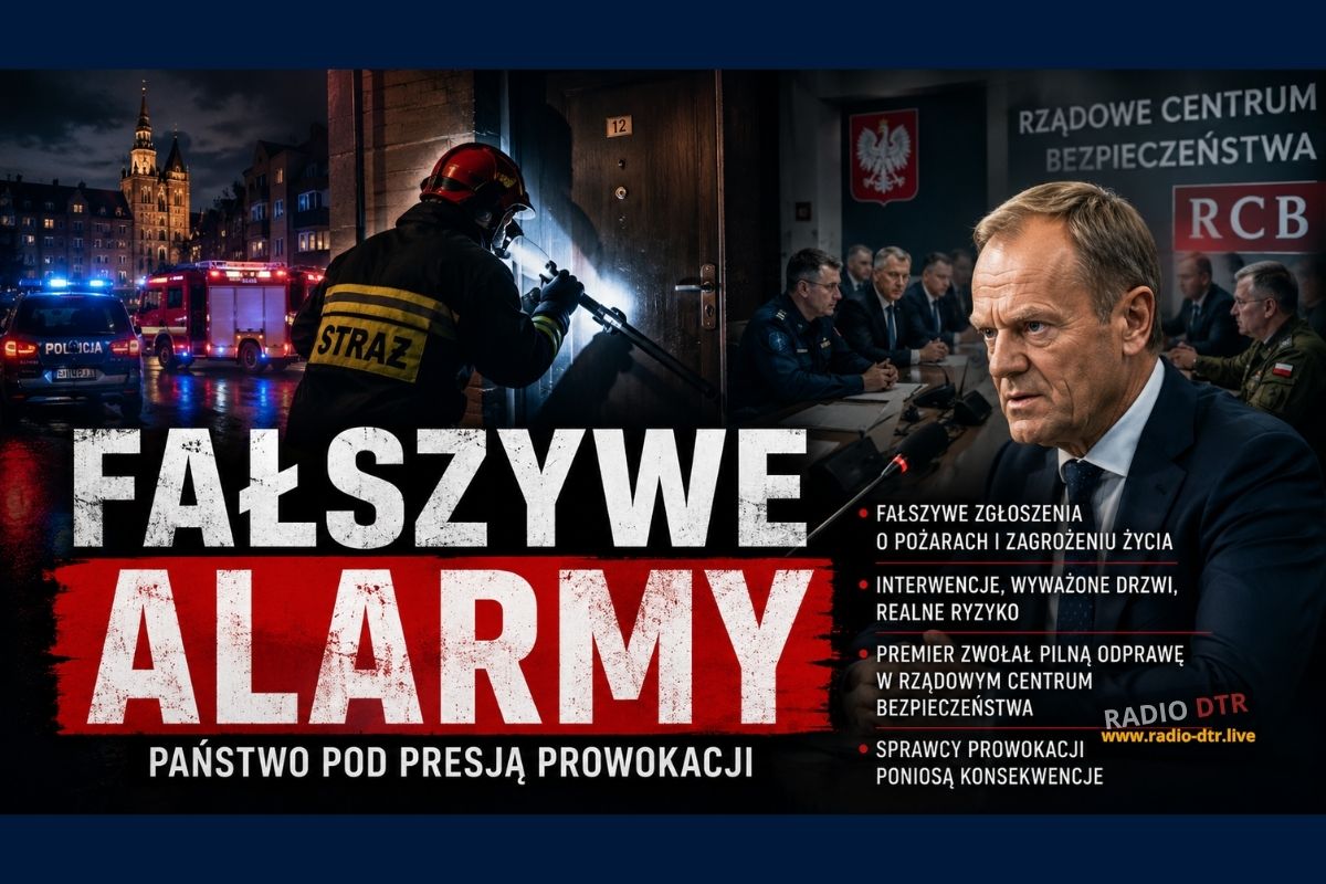 falszywe alarmy i reakcja rzadu rp