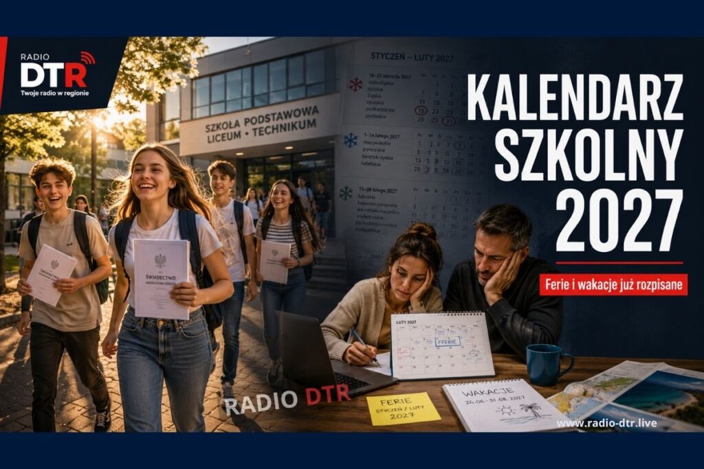 Rok szkolny 2026/2027 już rozpisany. Uczniowie policzą dni, rodzice – urlopy