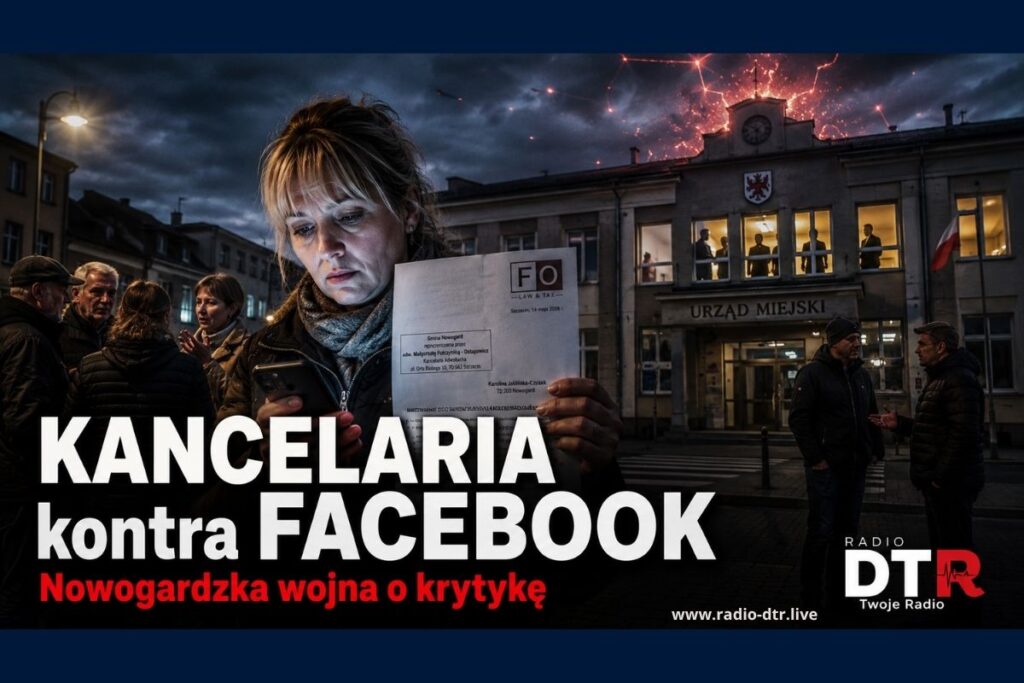 Kancelaria kontra Facebook? Spór o krytykę władz w Nowogardzie