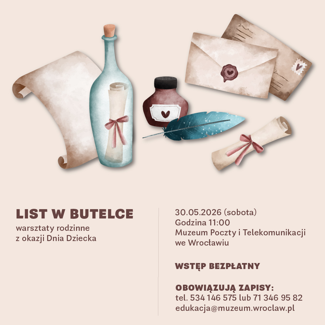 list w butelce warsztaty z okazji dnia dziecka