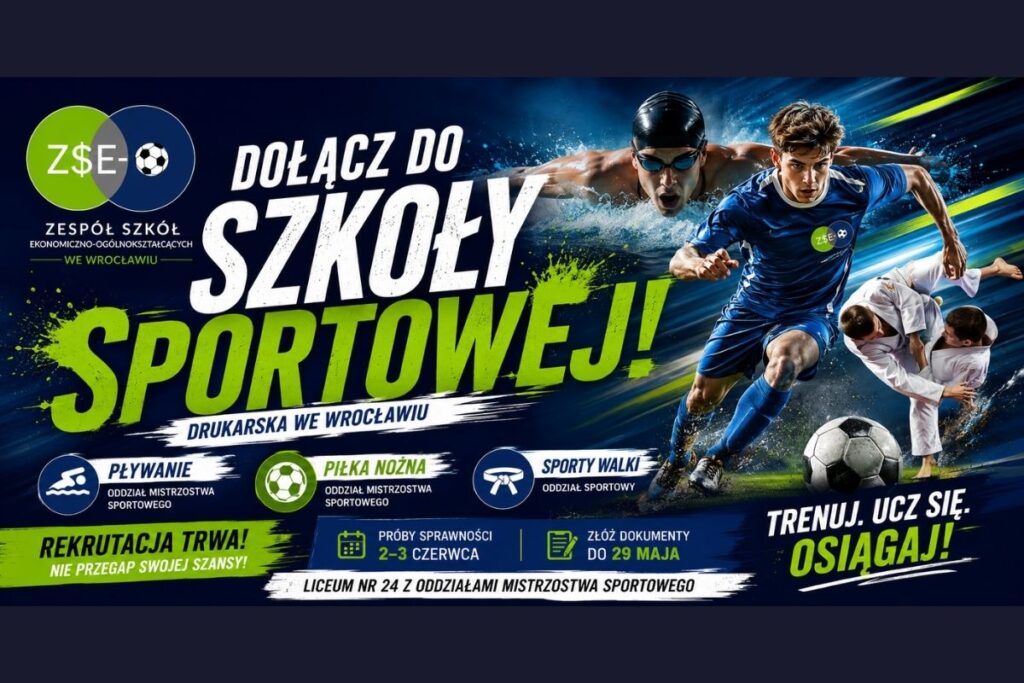 Drukarska zaprasza młodych sportowców