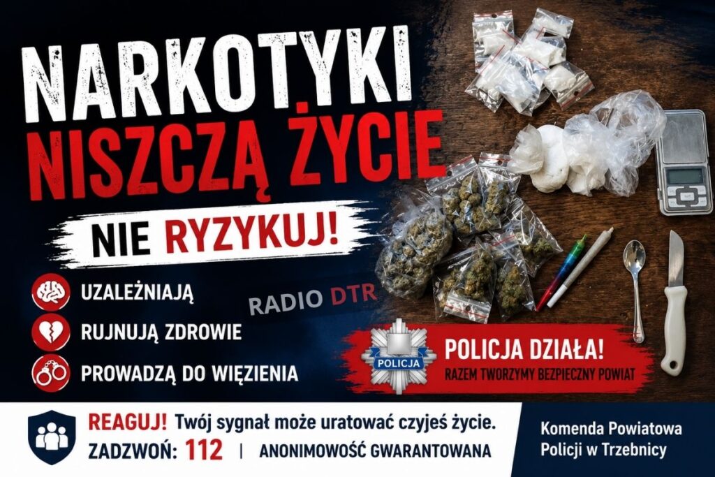 Ponad 200 porcji narkotyków. Zatrzymanie w gminie Prusice