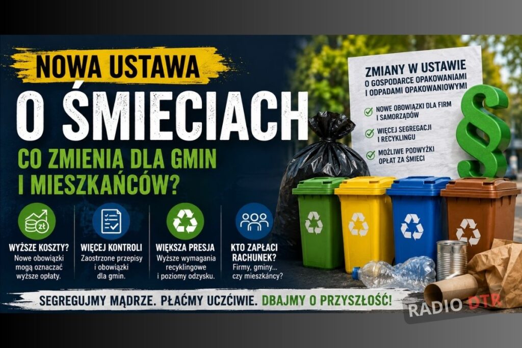 Śmieci drożeją, a gminy pod ścianą. Co zmienia nowa ustawa?