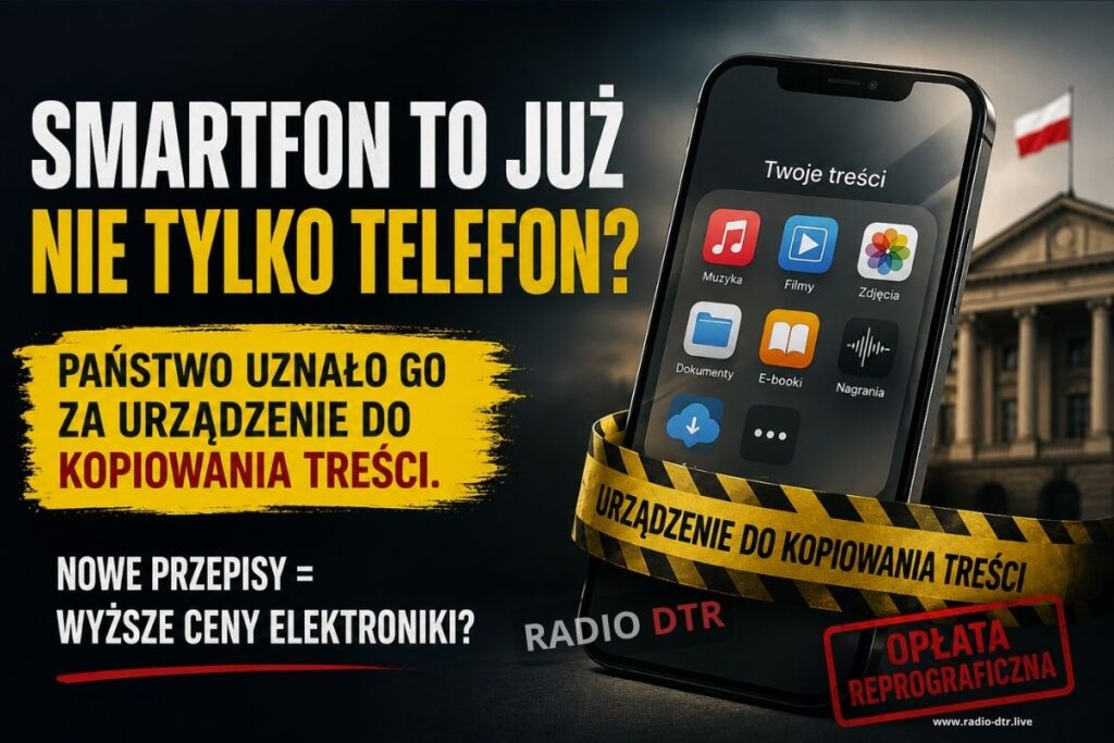 Smartfon już nie tylko telefon? Państwo uznało go za urządzenie do kopiowania treści