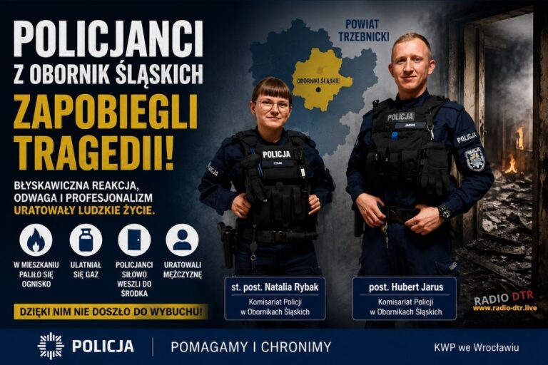 policjanci zapobiegli tragedii