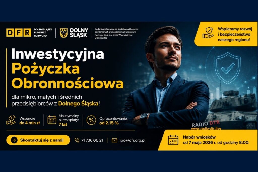 Dolny Śląsk uruchamia pożyczki dla firm związanych z obronnością. Na stole 30 mln zł