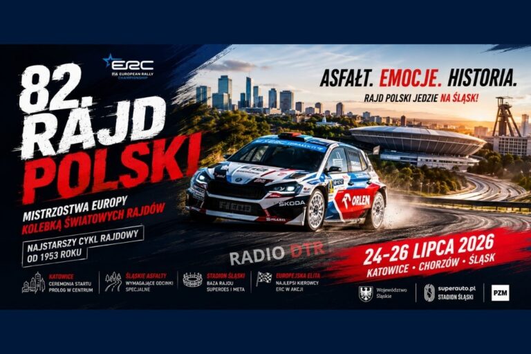 Rajd Polski jedzie na Śląsk. Historia zmienia asfalt