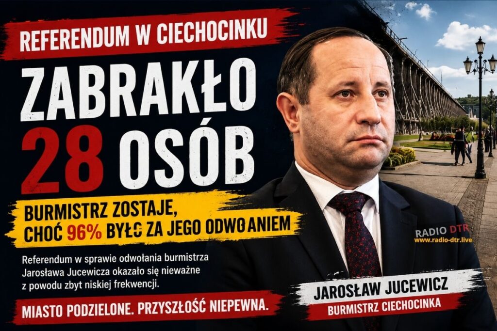 Ciechocinek powiedział „dość”. Ale zabrakło 28 osób