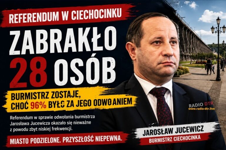 Ciechocinek powiedział „dość”. Ale zabrakło 28 osób