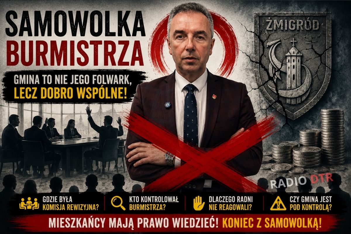 samowolka burmistrza zmigrodu
