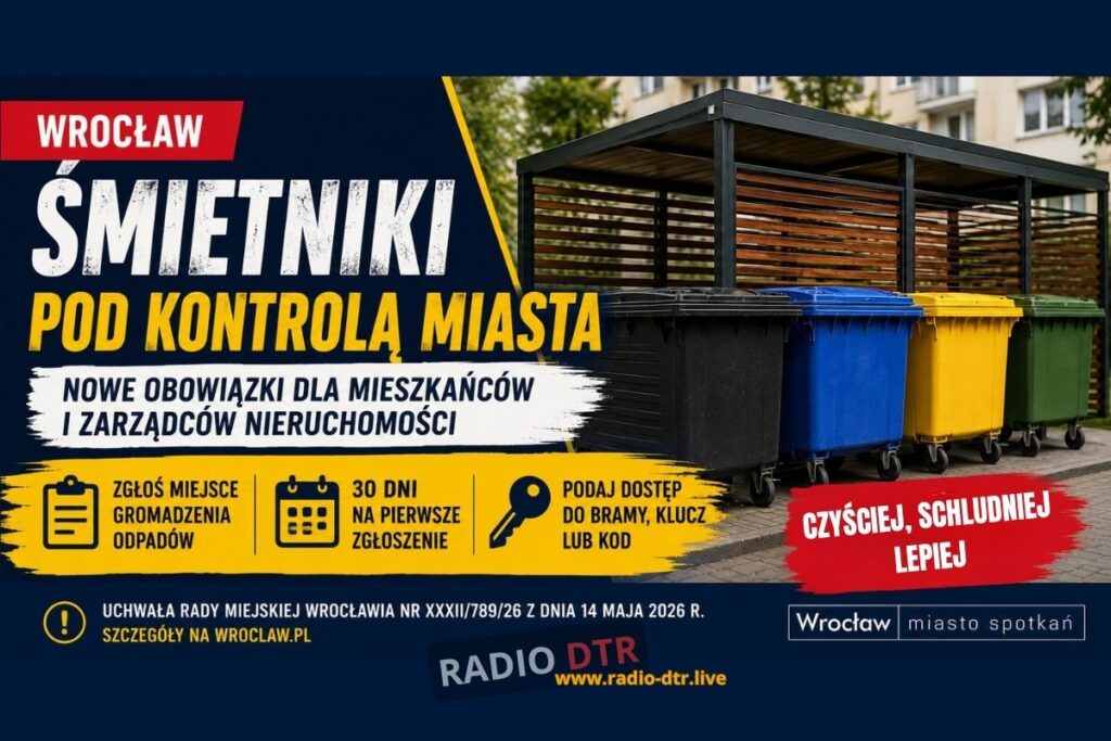 Nie wystarczy już „śmietnik za blokiem”. Wrocław zaostrza przepisy