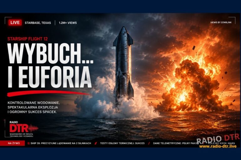 Starship wybuchł. SpaceX świętuje sukces