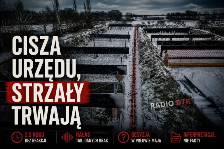 Strzelnica w Żmigrodzie. Hałas czy decyzja?