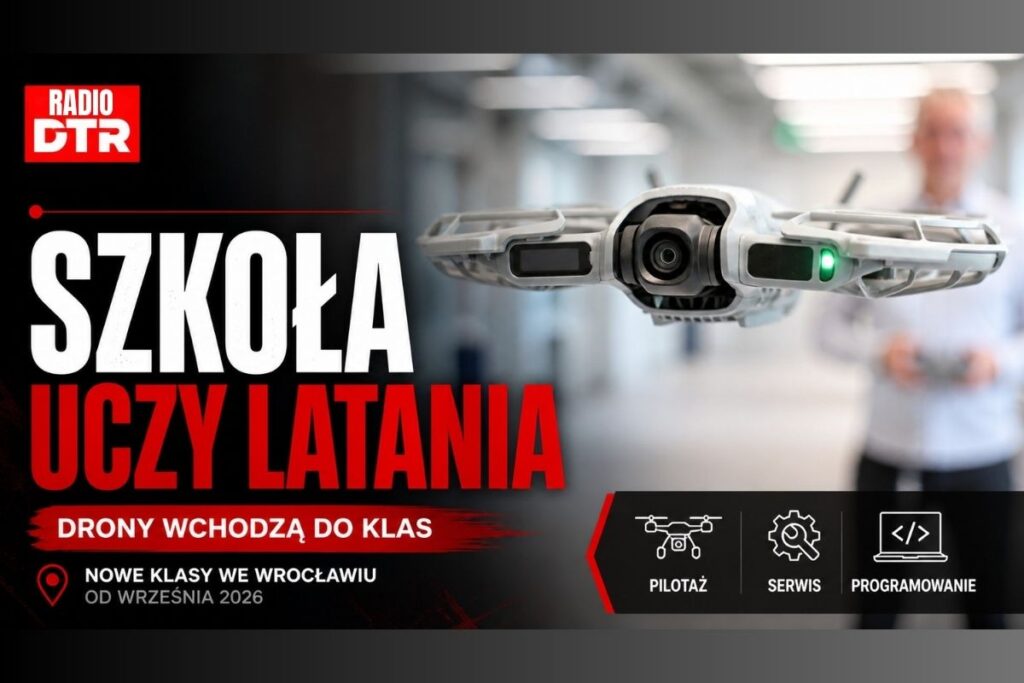 Drony w szkołach. Wrocław tworzy klasy przyszłości