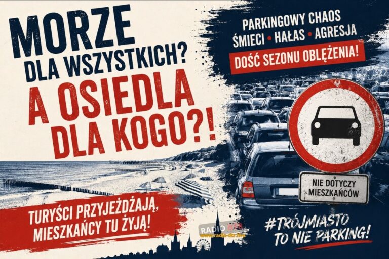 Turyści kontra mieszkańcy. Wakacyjny front przy plażach Trójmiasta