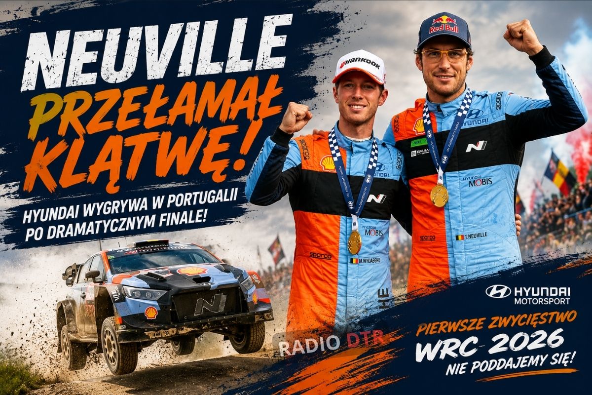 wrc z nowym liderem portugalia zaskoczyla