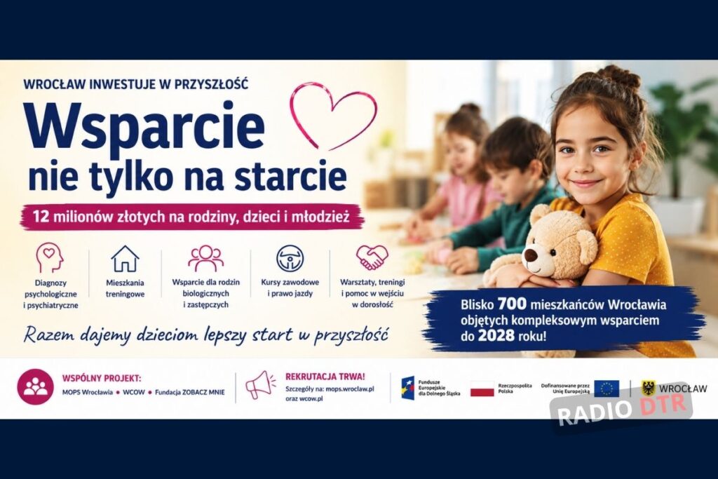 12 milionów na ratowanie rodzin i pieczy zastępczej we Wrocławiu