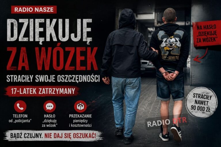 „Dziękuję za wózek” i zniknęły oszczędności. Seniorzy nadal na celowniku oszustów