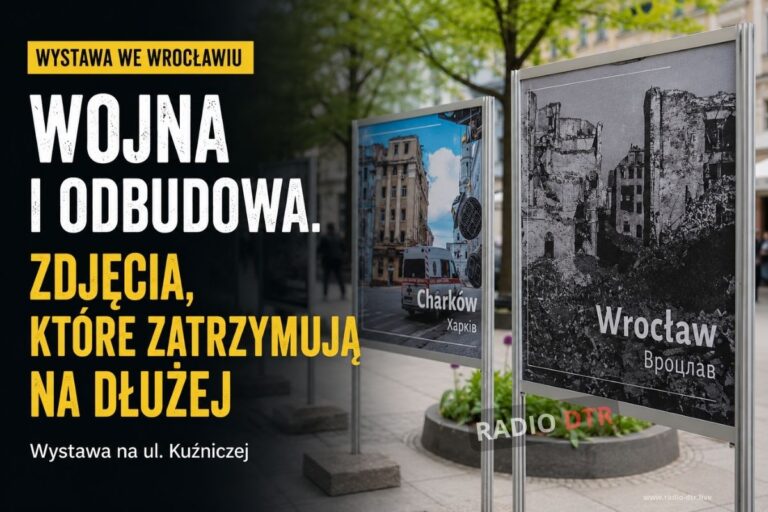 wystawa fotografi na wroclawskiej ulicy