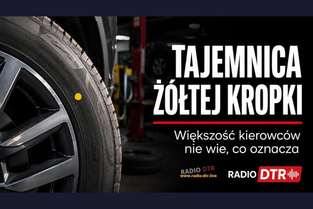 Żółta kropka na oponie. Większość kierowców nie wie, do czego służy