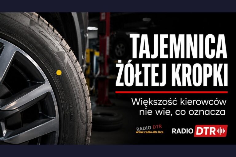 Żółta kropka na oponie. Większość kierowców nie wie, do czego służy
