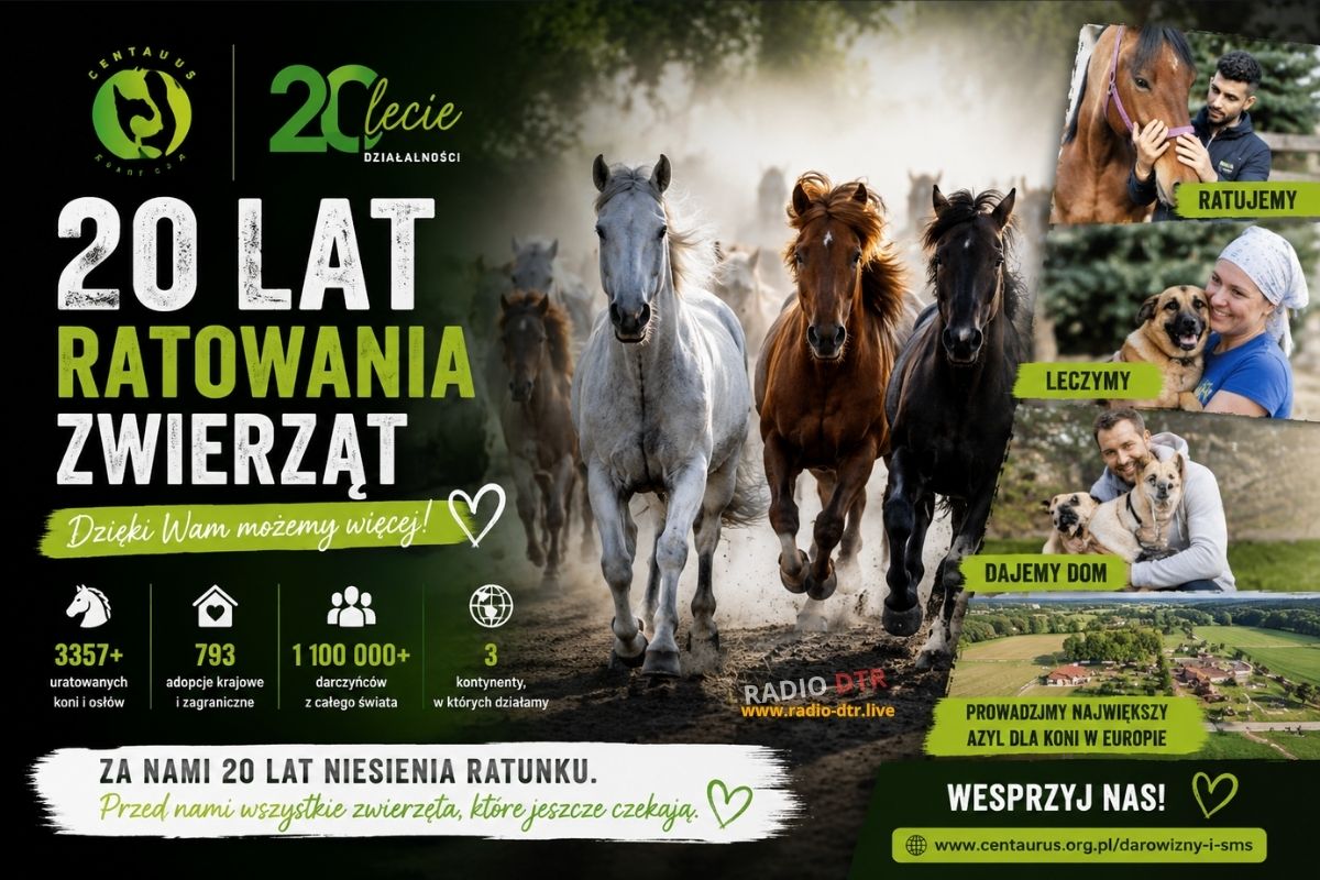 20 lat ratowania zwierzad