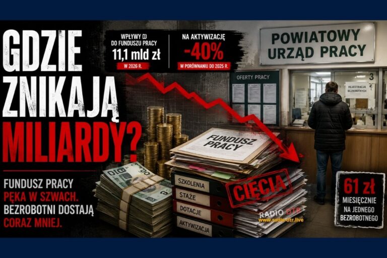Urzędy pracy bez pieniędzy. Gdzie trafiają miliardy z Funduszu Pracy?