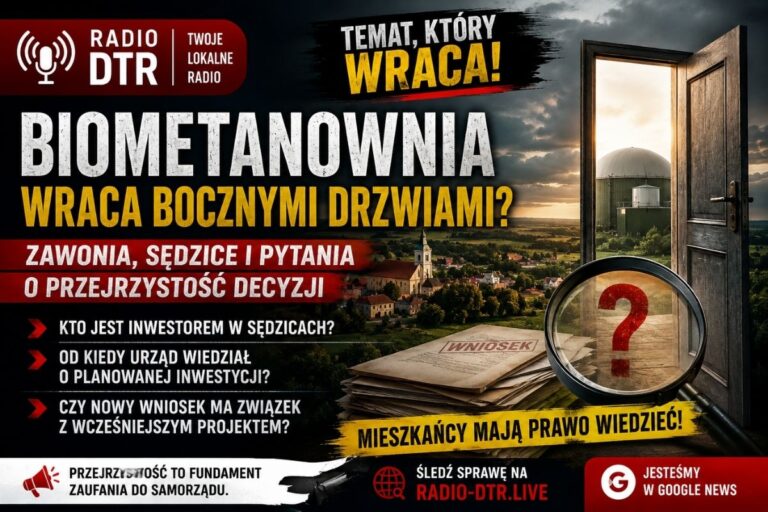 biometanownia wraca bocznymi drzwiami wdo zawoni