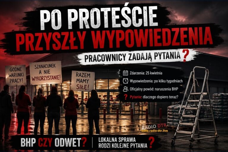 dino i akcja porotestacyjna zreperkusjami