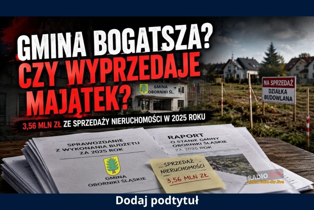 Gmina bogatsza czy tylko sprzedaje majątek?