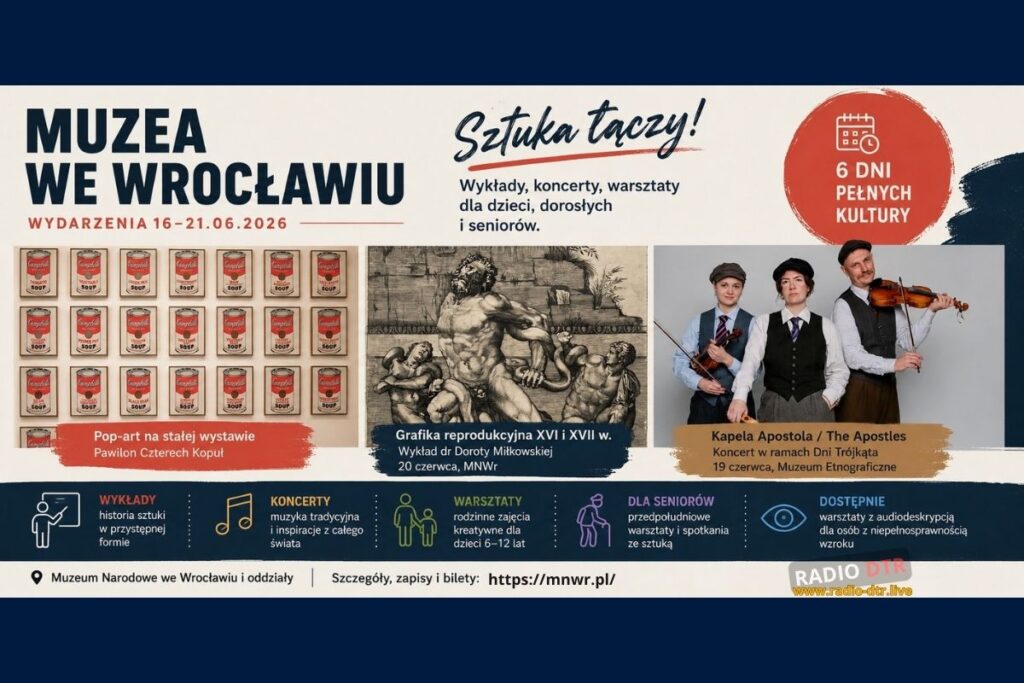Sztuka, muzyka i rodzinne warsztaty. Intensywny tydzień w Muzeum Narodowym