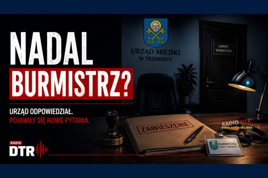 Zawieszony, ale nadal burmistrz. Co naprawdę oznacza odpowiedź gminy?
