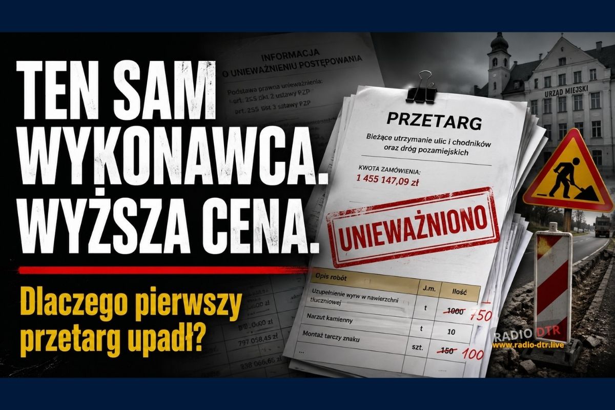 przetarg ktory tworzy liste pytan