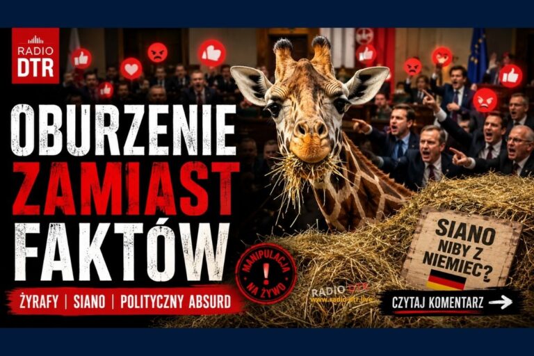 Jak żyrafy zjadły rozsądek. O manipulacji, która stała się polityką