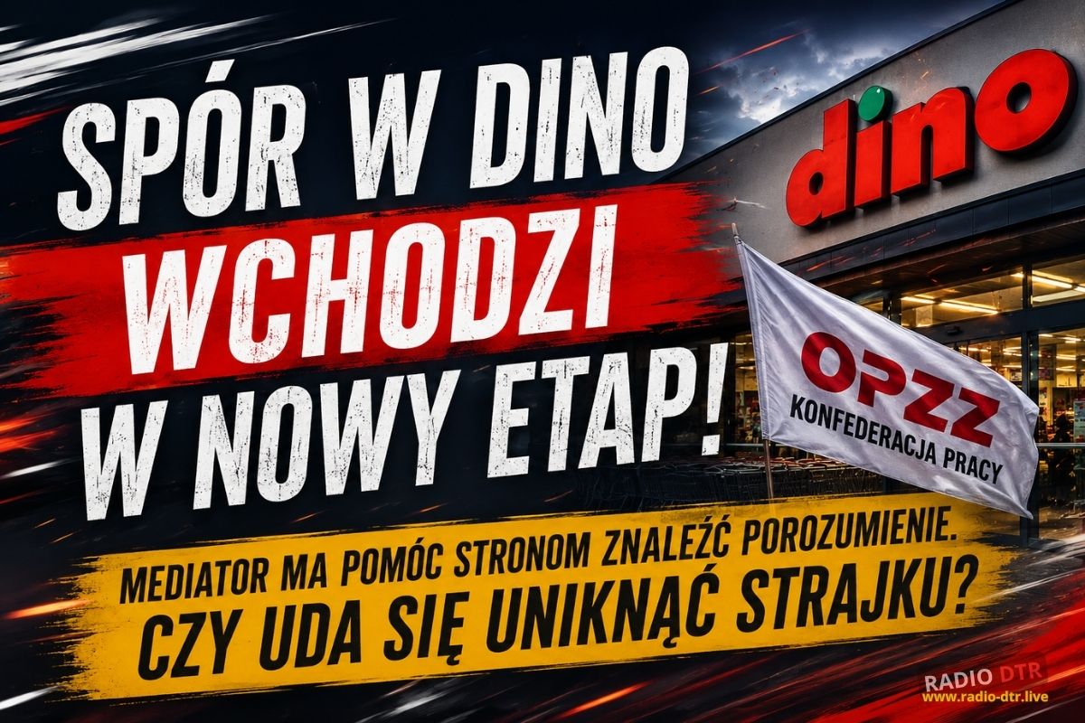 spor w dino trwa