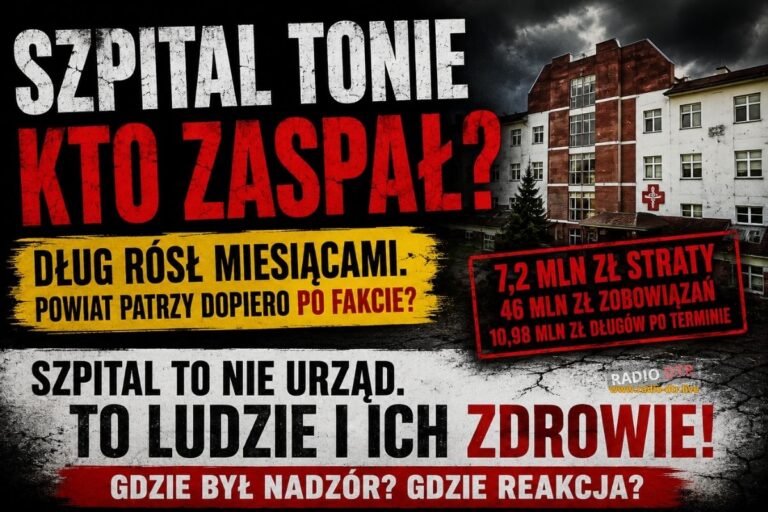 Szpital nie zbankrutował w jeden dzień. Gdzie był właściciel?