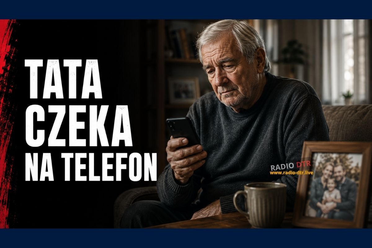 tata czeka na telefon
