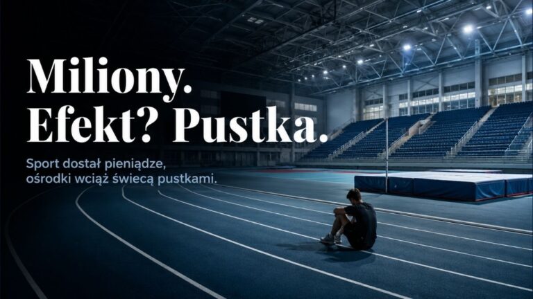 Setki milionów na sport. Kadry narodowe korzystają z ośrodków tylko w 23 procentach
