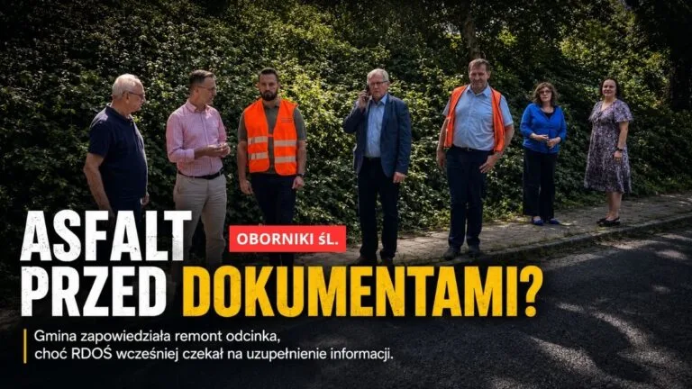 droga czeka na brakujace dokumenty