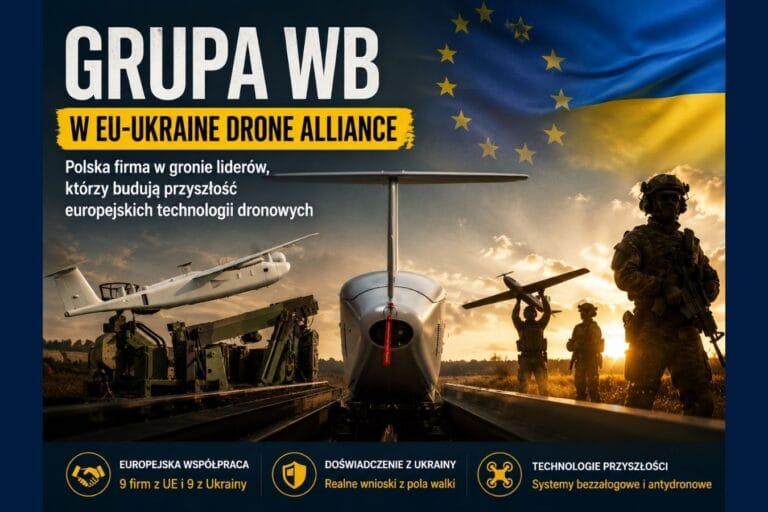 Polska GRUPA WB współtworzy europejsko-ukraiński sojusz dronowy